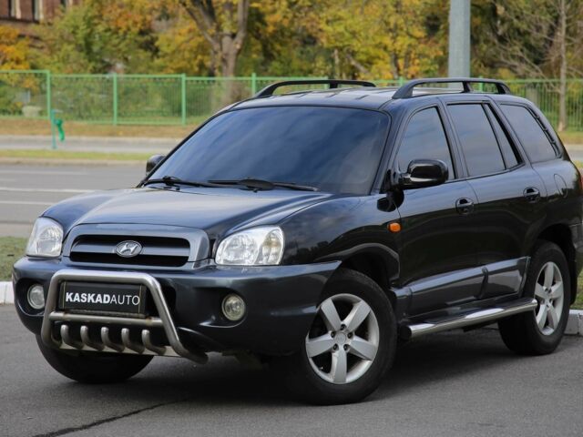 Черный Хендай Санта Фе, объемом двигателя 2 л и пробегом 222 тыс. км за 5500 $, фото 1 на Automoto.ua