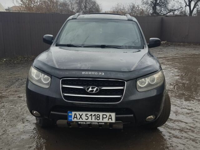 Черный Хендай Санта Фе, объемом двигателя 2.2 л и пробегом 244 тыс. км за 10500 $, фото 1 на Automoto.ua