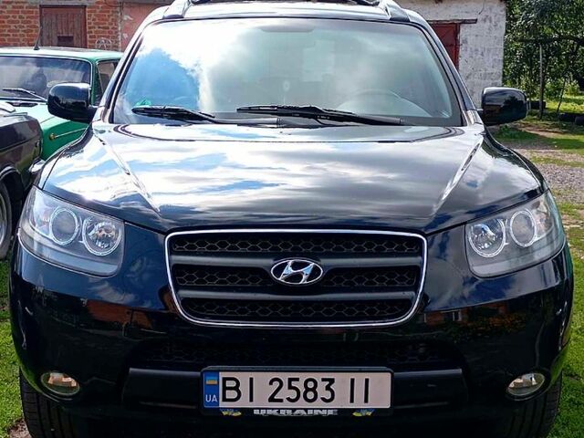Чорний Хендай Санта Фе, об'ємом двигуна 2.2 л та пробігом 227 тис. км за 9200 $, фото 1 на Automoto.ua