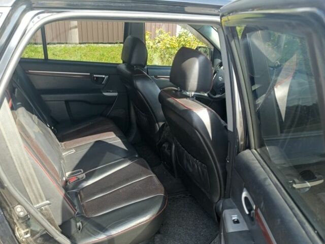 Черный Хендай Санта Фе, объемом двигателя 2.2 л и пробегом 221 тыс. км за 7900 $, фото 1 на Automoto.ua