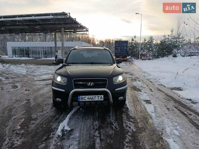 Черный Хендай Санта Фе, объемом двигателя 2.19 л и пробегом 250 тыс. км за 8600 $, фото 1 на Automoto.ua