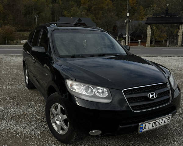 Черный Хендай Санта Фе, объемом двигателя 2.19 л и пробегом 174 тыс. км за 9500 $, фото 1 на Automoto.ua