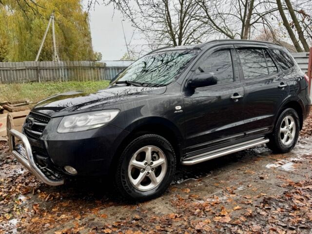 Черный Хендай Санта Фе, объемом двигателя 2.2 л и пробегом 150 тыс. км за 10500 $, фото 1 на Automoto.ua