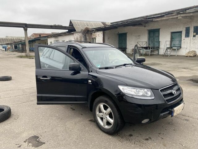 Черный Хендай Санта Фе, объемом двигателя 2.2 л и пробегом 240 тыс. км за 5850 $, фото 1 на Automoto.ua
