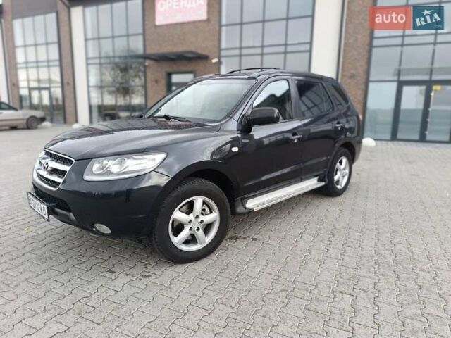 Черный Хендай Санта Фе, объемом двигателя 2.19 л и пробегом 254 тыс. км за 8000 $, фото 1 на Automoto.ua