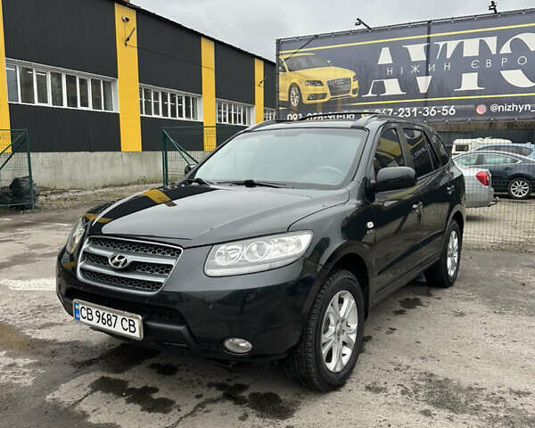 Черный Хендай Санта Фе, объемом двигателя 2.19 л и пробегом 303 тыс. км за 9999 $, фото 1 на Automoto.ua