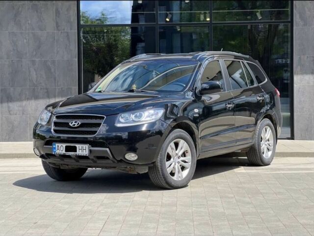 Черный Хендай Санта Фе, объемом двигателя 2.2 л и пробегом 240 тыс. км за 8299 $, фото 1 на Automoto.ua