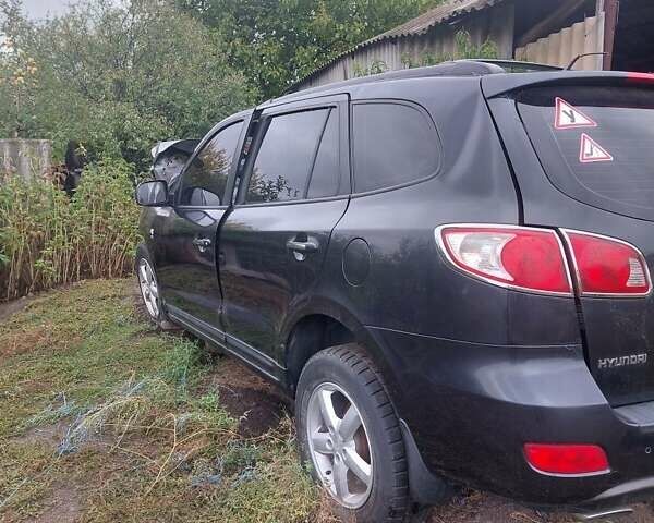 Черный Хендай Санта Фе, объемом двигателя 2.2 л и пробегом 280 тыс. км за 1800 $, фото 1 на Automoto.ua