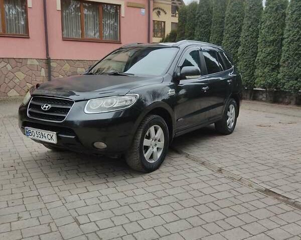 Чорний Хендай Санта Фе, об'ємом двигуна 2.2 л та пробігом 232 тис. км за 8950 $, фото 1 на Automoto.ua