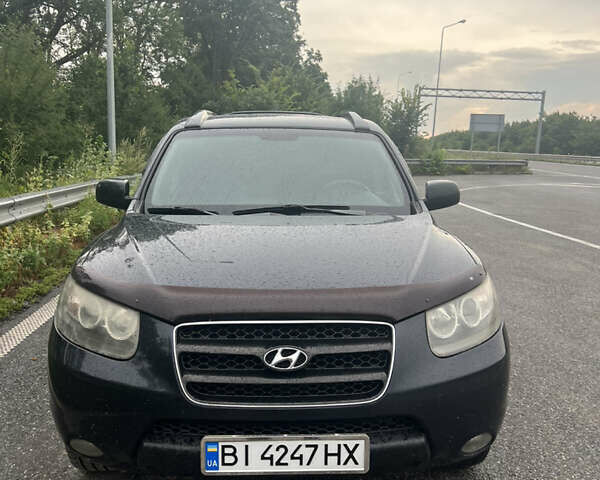 Черный Хендай Санта Фе, объемом двигателя 2.2 л и пробегом 260 тыс. км за 10000 $, фото 1 на Automoto.ua