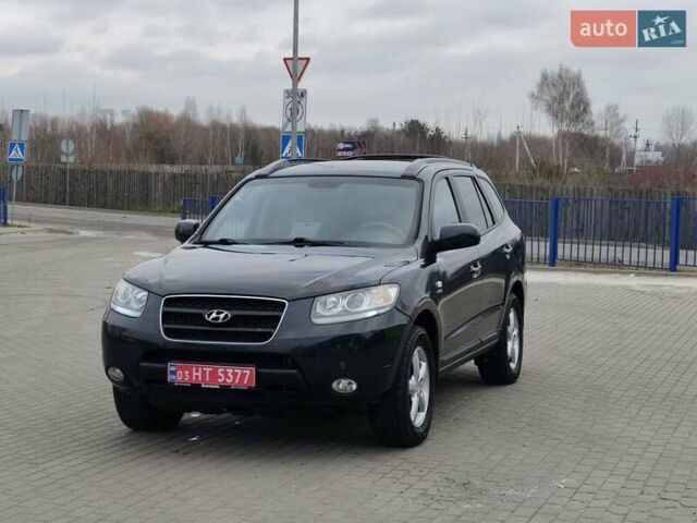 Черный Хендай Санта Фе, объемом двигателя 2.2 л и пробегом 238 тыс. км за 10250 $, фото 1 на Automoto.ua