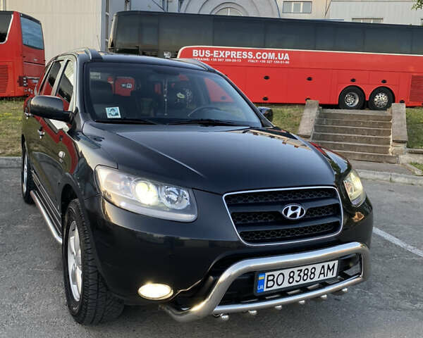 Черный Хендай Санта Фе, объемом двигателя 2.7 л и пробегом 135 тыс. км за 10500 $, фото 1 на Automoto.ua
