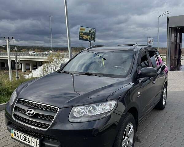 Чорний Хендай Санта Фе, об'ємом двигуна 2.19 л та пробігом 194 тис. км за 12100 $, фото 1 на Automoto.ua