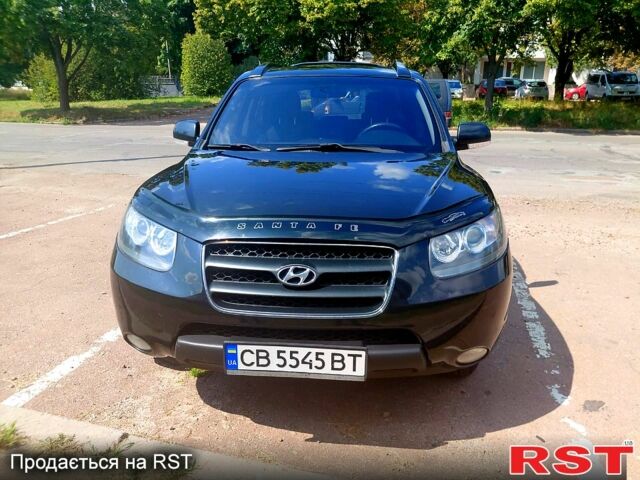 Черный Хендай Санта Фе, объемом двигателя 2.7 л и пробегом 300 тыс. км за 10200 $, фото 1 на Automoto.ua