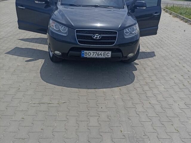 Черный Хендай Санта Фе, объемом двигателя 2.2 л и пробегом 258 тыс. км за 10500 $, фото 1 на Automoto.ua