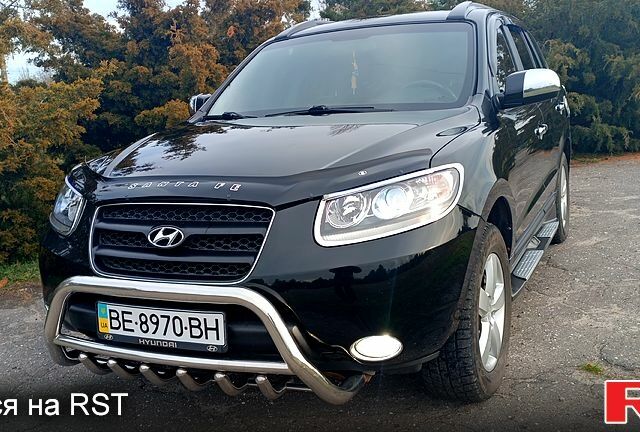 Черный Хендай Санта Фе, объемом двигателя 2.7 л и пробегом 107 тыс. км за 9300 $, фото 1 на Automoto.ua
