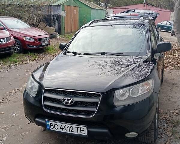 Черный Хендай Санта Фе, объемом двигателя 2.7 л и пробегом 188 тыс. км за 8500 $, фото 1 на Automoto.ua