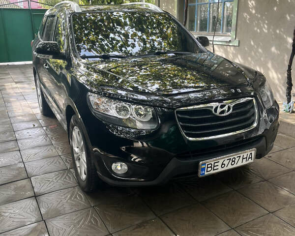 Черный Хендай Санта Фе, объемом двигателя 2.2 л и пробегом 226 тыс. км за 13600 $, фото 1 на Automoto.ua