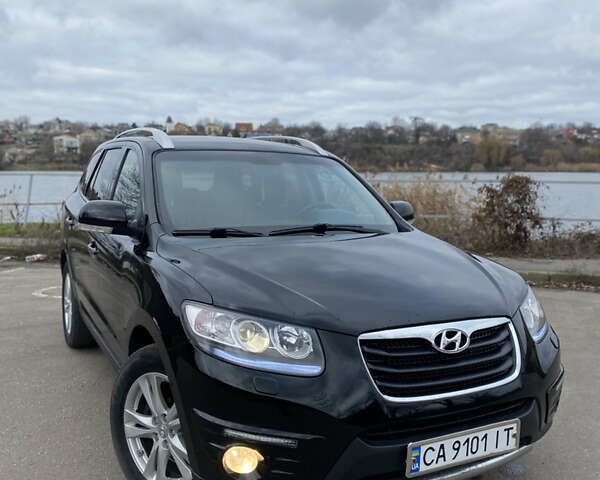 Черный Хендай Санта Фе, объемом двигателя 2.2 л и пробегом 230 тыс. км за 12450 $, фото 1 на Automoto.ua