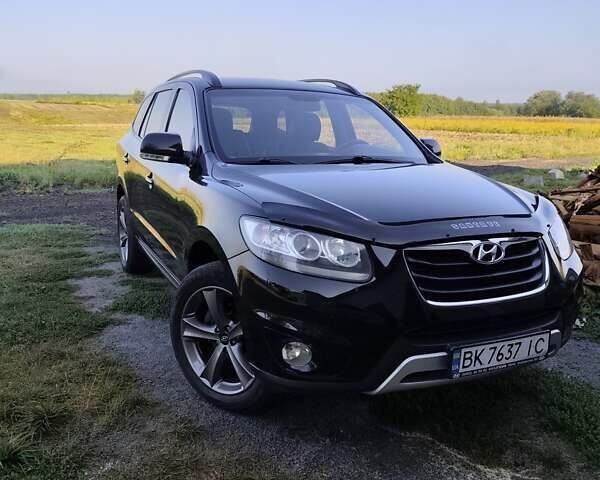 Черный Хендай Санта Фе, объемом двигателя 2.2 л и пробегом 171 тыс. км за 14800 $, фото 1 на Automoto.ua