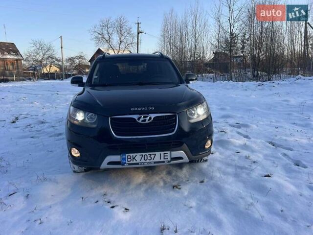 Черный Хендай Санта Фе, объемом двигателя 2.2 л и пробегом 256 тыс. км за 12250 $, фото 1 на Automoto.ua