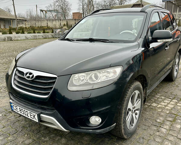 Черный Хендай Санта Фе, объемом двигателя 2.2 л и пробегом 310 тыс. км за 12900 $, фото 1 на Automoto.ua