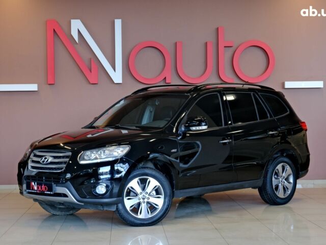 Черный Хендай Санта Фе, объемом двигателя 2 л и пробегом 162 тыс. км за 11900 $, фото 1 на Automoto.ua