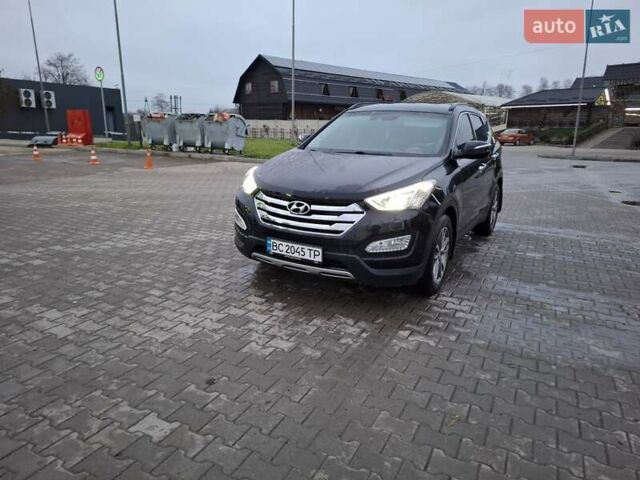 Черный Хендай Санта Фе, объемом двигателя 2.2 л и пробегом 204 тыс. км за 16600 $, фото 1 на Automoto.ua
