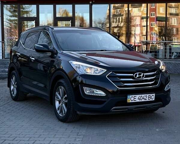 Черный Хендай Санта Фе, объемом двигателя 2.2 л и пробегом 151 тыс. км за 15900 $, фото 1 на Automoto.ua