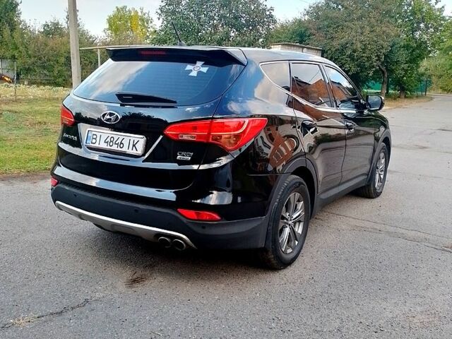 Хендай Санта Фе 2013 в Полтаве на Automoto.ua Черный Хендай Санта Фе, объемом двигателя 2.2 л и пробегом 210 тыс. км за 15990 $, фото 1 на Automoto.ua