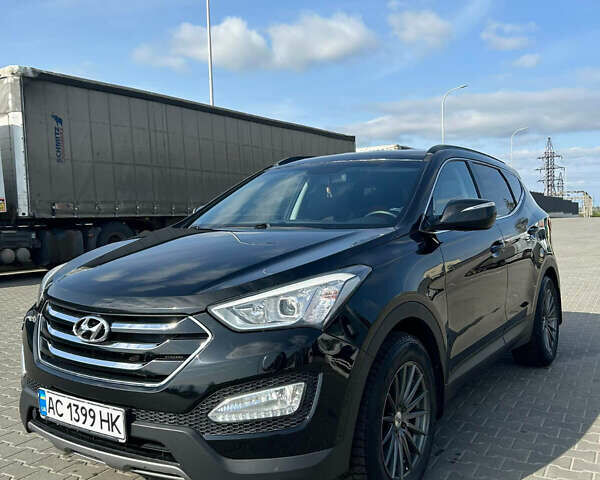 Черный Хендай Санта Фе, объемом двигателя 2.2 л и пробегом 178 тыс. км за 16300 $, фото 1 на Automoto.ua