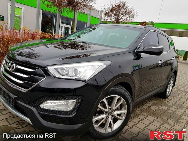 Черный Хендай Санта Фе, объемом двигателя 2.2 л и пробегом 160 тыс. км за 15700 $, фото 1 на Automoto.ua