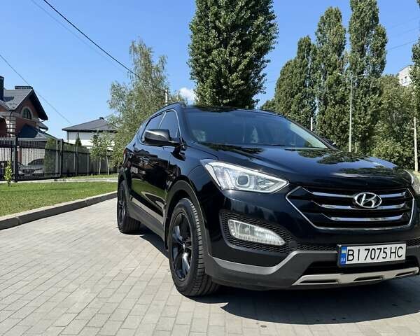 Чорний Хендай Санта Фе, об'ємом двигуна 2.2 л та пробігом 185 тис. км за 17500 $, фото 1 на Automoto.ua