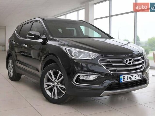 Черный Хендай Санта Фе, объемом двигателя 2.36 л и пробегом 181 тыс. км за 13300 $, фото 1 на Automoto.ua