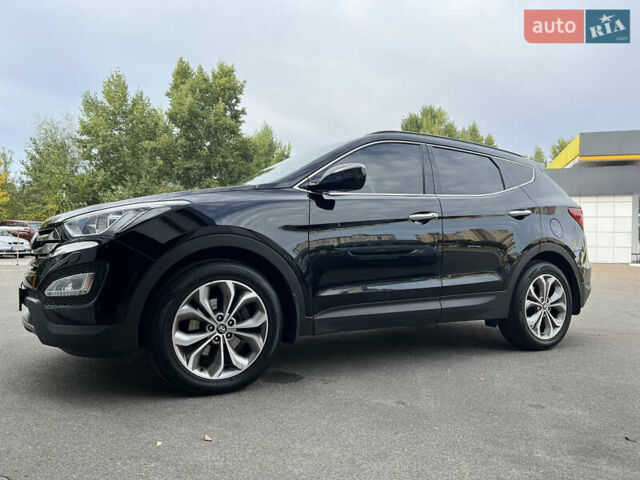 Черный Хендай Санта Фе, объемом двигателя 2.2 л и пробегом 154 тыс. км за 18600 $, фото 1 на Automoto.ua
