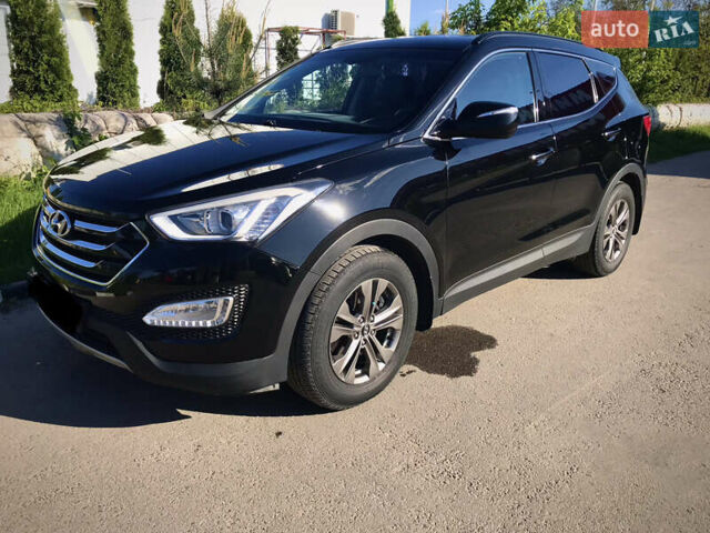 Черный Хендай Санта Фе, объемом двигателя 2.2 л и пробегом 225 тыс. км за 17000 $, фото 1 на Automoto.ua