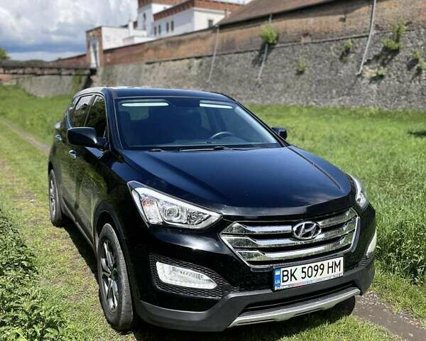 Черный Хендай Санта Фе, объемом двигателя 2.4 л и пробегом 164 тыс. км за 13500 $, фото 1 на Automoto.ua
