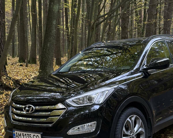 Хендай Санта Фе 2014 в Житомире на Automoto.ua Черный Хендай Санта Фе, объемом двигателя 2.2 л и пробегом 94 тыс. км за 19000 $, фото 1 на Automoto.ua