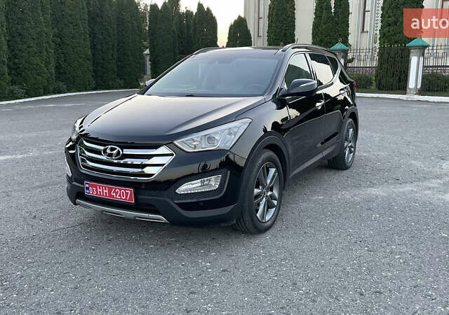 Черный Хендай Санта Фе, объемом двигателя 2.2 л и пробегом 218 тыс. км за 18200 $, фото 1 на Automoto.ua