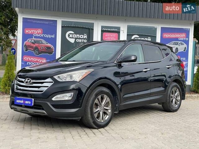 Черный Хендай Санта Фе, объемом двигателя 2.36 л и пробегом 150 тыс. км за 12700 $, фото 1 на Automoto.ua