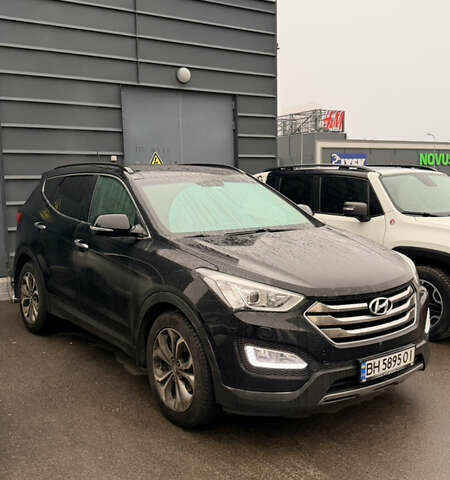 Черный Хендай Санта Фе, объемом двигателя 2.2 л и пробегом 155 тыс. км за 18499 $, фото 1 на Automoto.ua