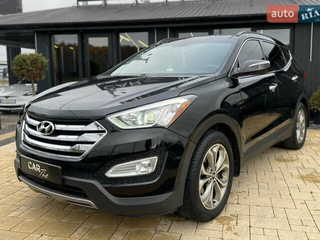 Черный Хендай Санта Фе, объемом двигателя 2 л и пробегом 176 тыс. км за 13600 $, фото 1 на Automoto.ua