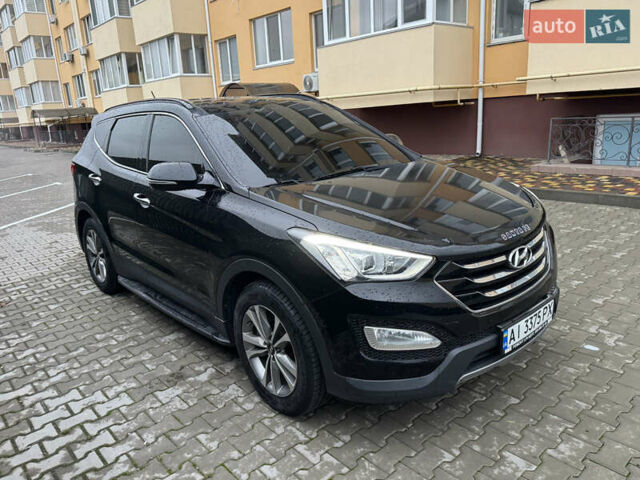 Черный Хендай Санта Фе, объемом двигателя 2 л и пробегом 180 тыс. км за 18200 $, фото 1 на Automoto.ua