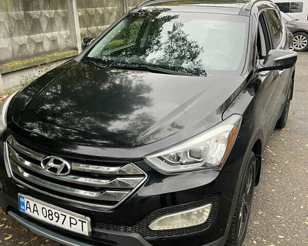 Чорний Хендай Санта Фе, об'ємом двигуна 2.2 л та пробігом 202 тис. км за 16600 $, фото 1 на Automoto.ua