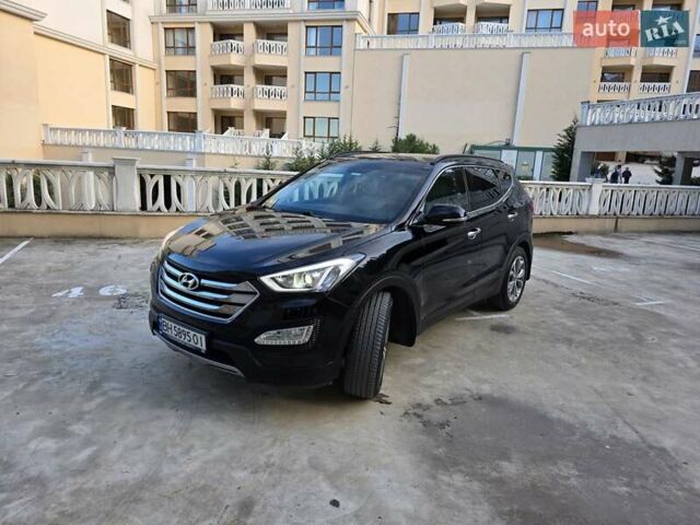 Черный Хендай Санта Фе, объемом двигателя 2.2 л и пробегом 153 тыс. км за 18000 $, фото 1 на Automoto.ua