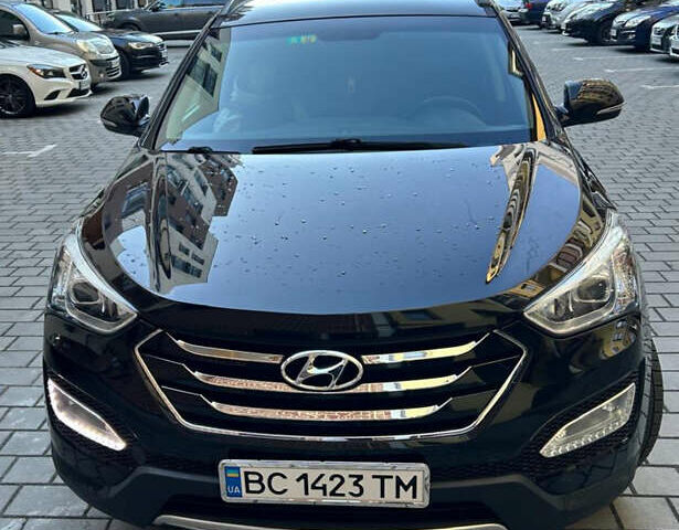 Чорний Хендай Санта Фе, об'ємом двигуна 2 л та пробігом 126 тис. км за 17500 $, фото 1 на Automoto.ua