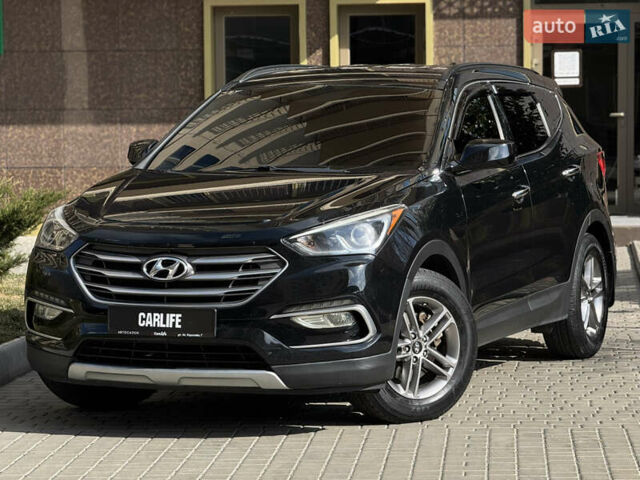 Чорний Хендай Санта Фе, об'ємом двигуна 2.4 л та пробігом 150 тис. км за 14500 $, фото 1 на Automoto.ua