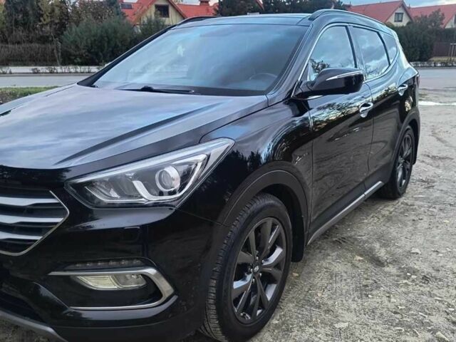 Черный Хендай Санта Фе, объемом двигателя 2 л и пробегом 110 тыс. км за 13400 $, фото 1 на Automoto.ua