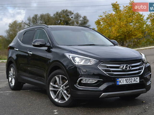 Хендай Санта Фе 2017 в Белой Церкве на Automoto.ua Черный Хендай Санта Фе, объемом двигателя 2.2 л и пробегом 122 тыс. км за 24500 $, фото 1 на Automoto.ua