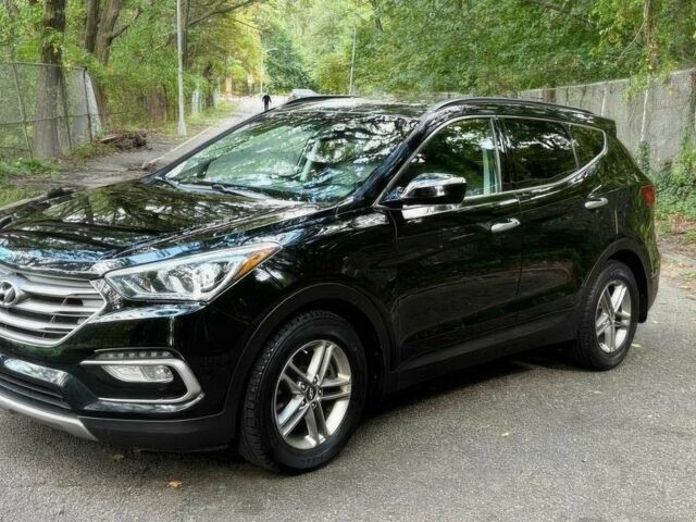 Черный Хендай Санта Фе, объемом двигателя 2.4 л и пробегом 50 тыс. км за 4100 $, фото 1 на Automoto.ua